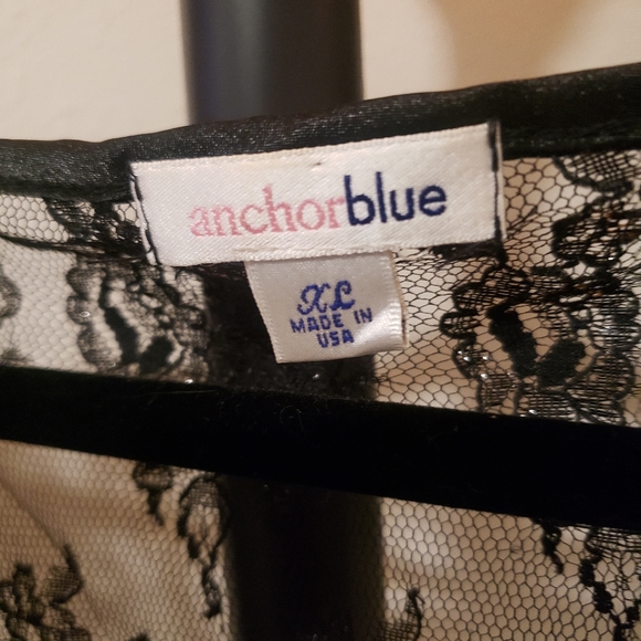 Black Lace Tie around Shawl-SZ XL - Picture 3 of 3